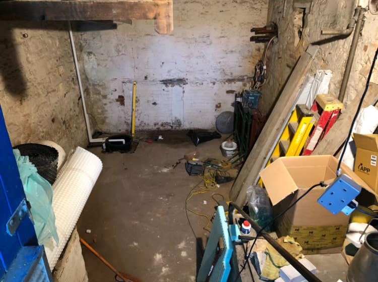 basement waterproofing church