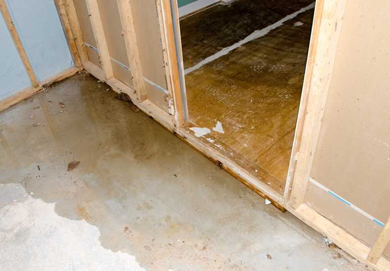 How to deal with flood damage