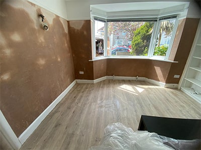 Rising Damp Treatment for a Property in Bradpole Road, Bournemouth